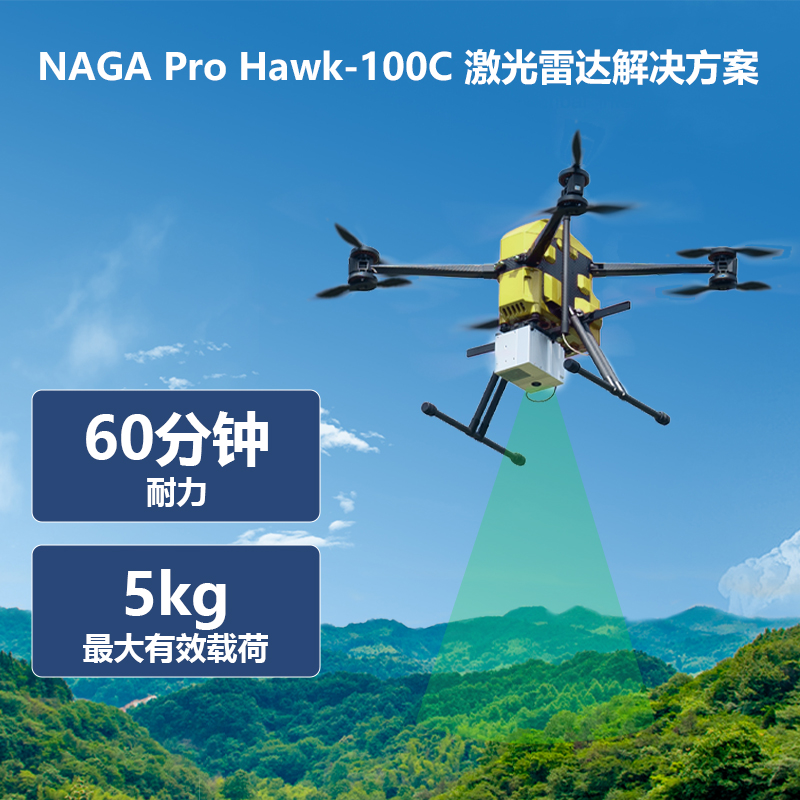 NAGA PRO Hawk-100C激光雷达解决方案